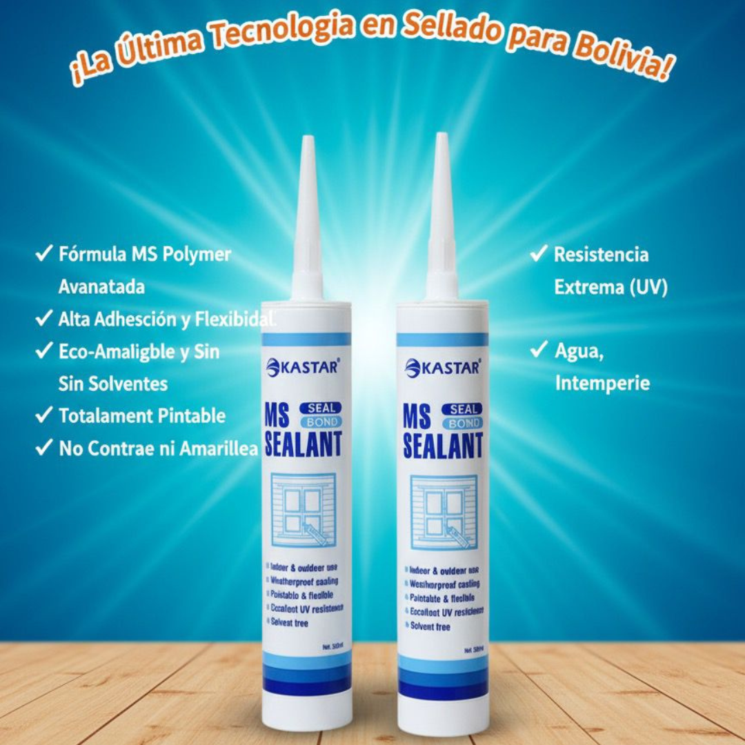 Silicona KASTAR con Tecnología MS – Ultra Resistente